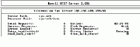 NetWare Web Server (Novell): , ,  
